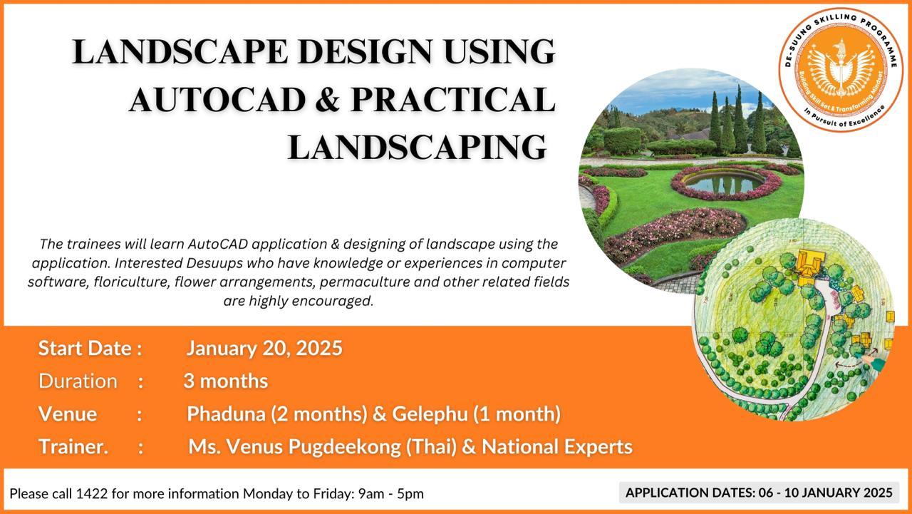 Landscape Design Using Autocad & Practical Landscaping